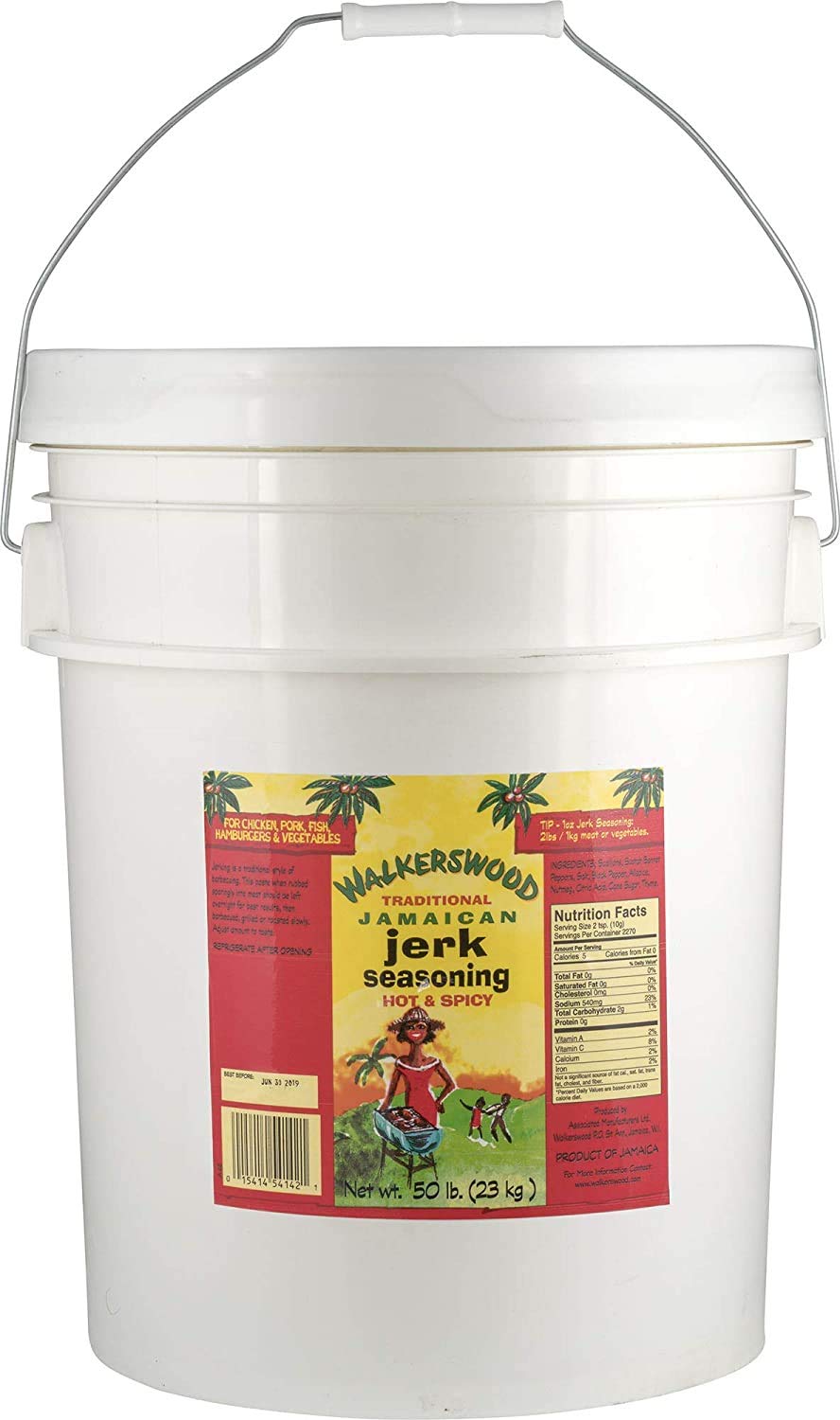 Amazon.com: Walkerswood Traditional Jamaican Jerk Seasoning, Hot